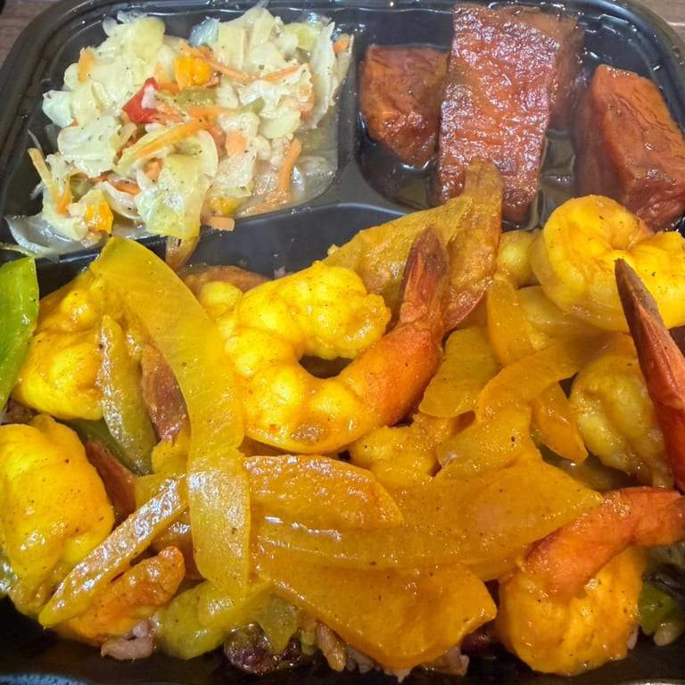 Delicious Curry Shrimp Awaits